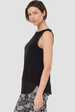 Load image into Gallery viewer, Joseph Ribkoff Layer Hem Cami 183126NOS - Black