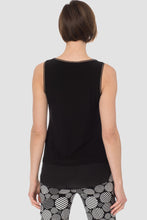 Load image into Gallery viewer, Joseph Ribkoff Layer Hem Cami 183126NOS - Black
