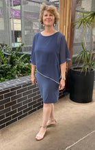 Load image into Gallery viewer, Joseph Ribkoff Asymmetrical Dress 223762 - Mineral