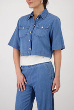 Load image into Gallery viewer, Monari Basic Jeans Jacket 410669 - Light Denim
