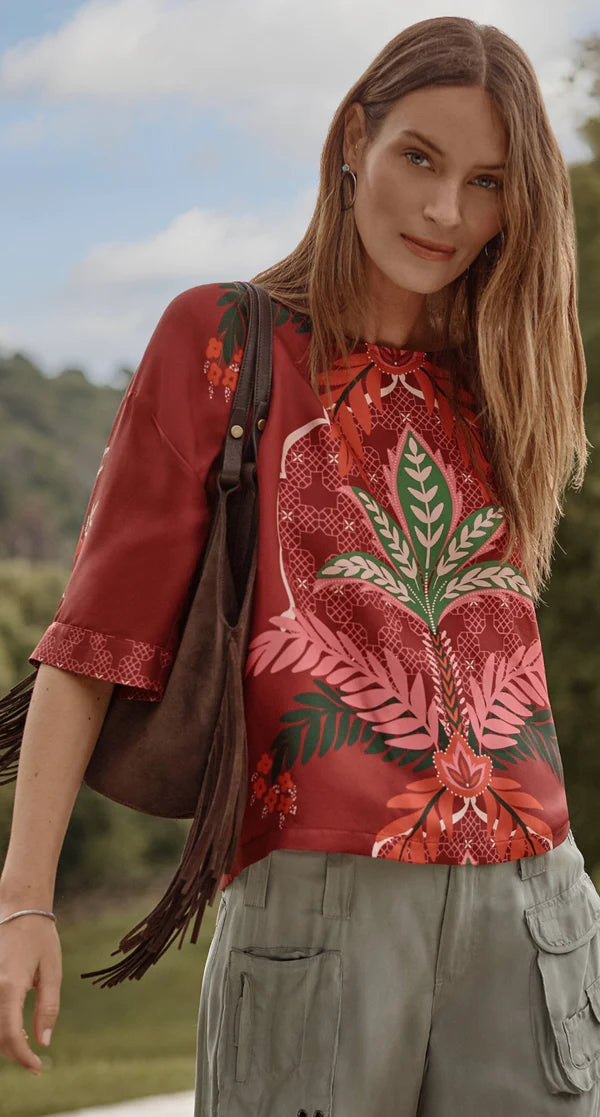 Johnny Was Arden Oversized Blouse L14725-7 Caleta