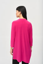 Load image into Gallery viewer, Joseph Ribkoff Asymmetric Tunic - Pink Punch
