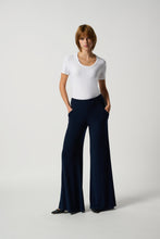 Load image into Gallery viewer, Joseph Ribkoff Classic Palazzo Pant 161096 - Midnight Blue
