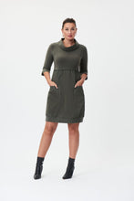 Load image into Gallery viewer, Joseph Ribkoff Cocoon Dress - Olive
