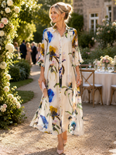 Load image into Gallery viewer, Foil Slay The Soiree Dress CFO8769 - Expression
