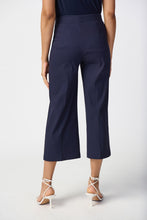 Load image into Gallery viewer, Joseph Ribkoff Jacquard Pull On Culotte Pant - Midnight Blue
