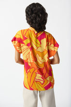 Load image into Gallery viewer, Joseph Ribkoff Tropical Print Blouse On Top
