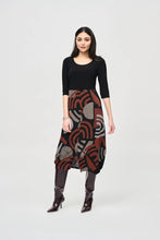 Load image into Gallery viewer, Joseph Ribkoff Silky Knit Geometric Print Cocoon Dress
