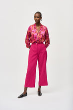 Load image into Gallery viewer, Joseph Ribkoff Satin Geometric Print Blouse
