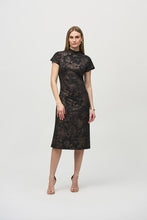 Load image into Gallery viewer, Joseph Ribkoff Silky Knit Floral Print A-Line Dress
