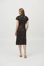 Load image into Gallery viewer, Joseph Ribkoff Silky Knit Floral Print A-Line Dress
