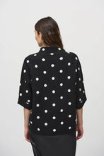 Load image into Gallery viewer, Joseph Ribkoff Sweater - Black White Spot
