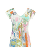 Load image into Gallery viewer, Dolcezza Chantal Print Top
