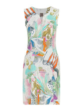 Load image into Gallery viewer, Dolcezza Chantel Print Zip Dress
