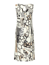 Load image into Gallery viewer, Dolcezza V Neck Dress - Decoding Print
