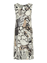 Load image into Gallery viewer, Dolcezza V Neck Dress - Decoding Print
