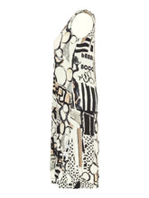 Load image into Gallery viewer, Dolcezza V Neck Dress - Decoding Print
