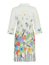 Load image into Gallery viewer, Dolcezza New Bouquet Linen Dress
