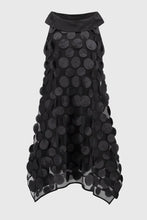 Load image into Gallery viewer, Joseph Ribkoff 3D Dot Sleeveless Trapeze Dress
