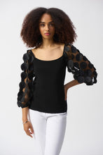 Load image into Gallery viewer, Joseph Ribkoff Silky Knit Top with 3D Dots
