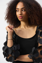 Load image into Gallery viewer, Joseph Ribkoff Silky Knit Top with 3D Dots
