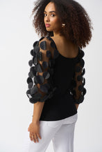 Load image into Gallery viewer, Joseph Ribkoff Silky Knit Top with 3D Dots
