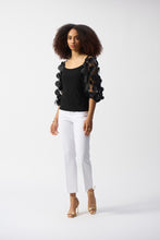 Load image into Gallery viewer, Joseph Ribkoff Silky Knit Top with 3D Dots
