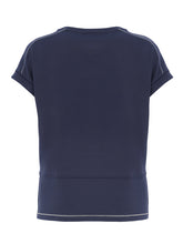 Load image into Gallery viewer, Dolcezza Good Vibes Top 25180N - Navy
