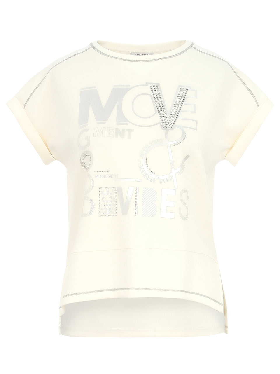 Dolcezza Good Vibes Top 25180W - White