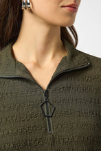 Load image into Gallery viewer, Joseph Ribkoff Textured A Line Tunic 253028 - Avocado
