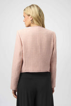 Load image into Gallery viewer, Joseph Ribkoff Boucle Collarless Jacket 254903 - Rose

