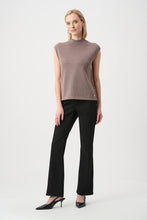 Load image into Gallery viewer, Joseph Ribkoff Sleeveless Knit 254935 - Mink Gold
