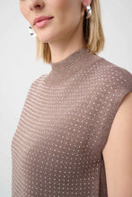 Load image into Gallery viewer, Joseph Ribkoff Sleeveless Knit 254935 - Mink Gold
