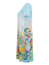 Load image into Gallery viewer, Dolcezza Kings Pier Marina Print Dress 25735
