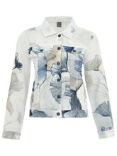 Load image into Gallery viewer, Dolcezza Linen Jacket 25791 - Indigo Melody
