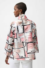 Load image into Gallery viewer, Joseph Ribkoff Organza Abstract Jacket 261052 - Multi

