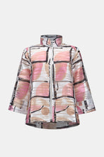 Load image into Gallery viewer, Joseph Ribkoff Organza Abstract Jacket 261052 - Multi
