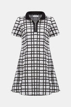 Load image into Gallery viewer, Joseph Ribkoff Bubble Jacquard Dress 261307 - Black White
