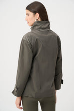 Load image into Gallery viewer, Joseph Ribkoff Mock Neck Embellished Jacket 263633 - Avocado
