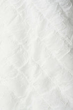 Load image into Gallery viewer, Joseph Ribkoff Textured Puff Sleeve V-Neck Top 264020 - Winter White

