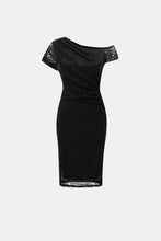 Load image into Gallery viewer, Joseph Ribkoff Lace Dress 264200 - Black
