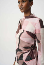Load image into Gallery viewer, Joseph Ribkoff Geometric Print Lurex Sweater 264205
