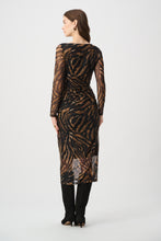 Load image into Gallery viewer, Joseph Ribkoff Tiger Dress 264211 - Tiger Animal Print
