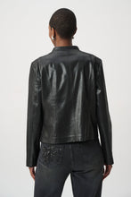 Load image into Gallery viewer, Joseph Ribkoff Embellished Foiled Jacket 264906 - Black

