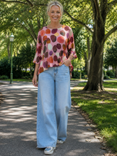 Load image into Gallery viewer, Alembika Relaxed Top RT367 - Magenta
