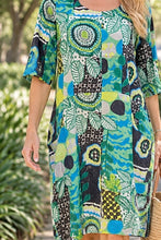 Load image into Gallery viewer, Renoma Moss Whisp Dress 3505M - Multi
