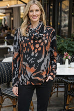 Load image into Gallery viewer, Renoma Bloomout Burnout Top 2703 - Multi
