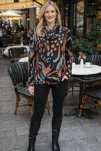 Load image into Gallery viewer, Renoma Bloomout Burnout Top 2703 - Multi
