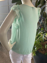 Load image into Gallery viewer, Monari Jersey Blouse Double Front - Fresh Mint
