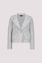 Load image into Gallery viewer, Monari Knit Lapel Jacket - Cloudy Grey
